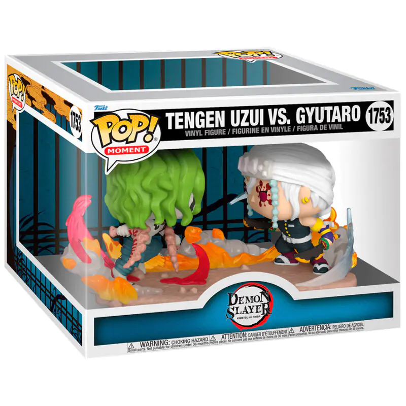 Funko POP Figur Moments Demon Slayer Kimetsu no Yaiba Tengen VS Gyutaro Produktfoto