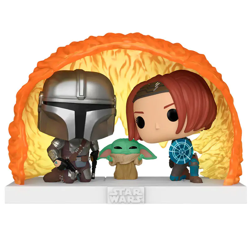 Funko POP Figur Moments Star Wars The Mandalorian Grogu Force Barrier termékfotó