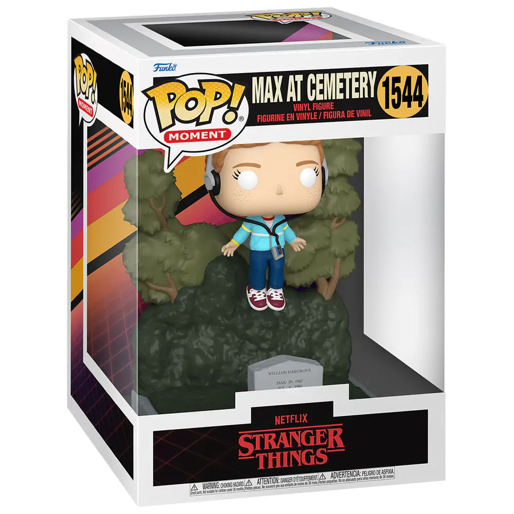 Funko POP Figur Moments Stranger Things Max at Cemetery termékfotó