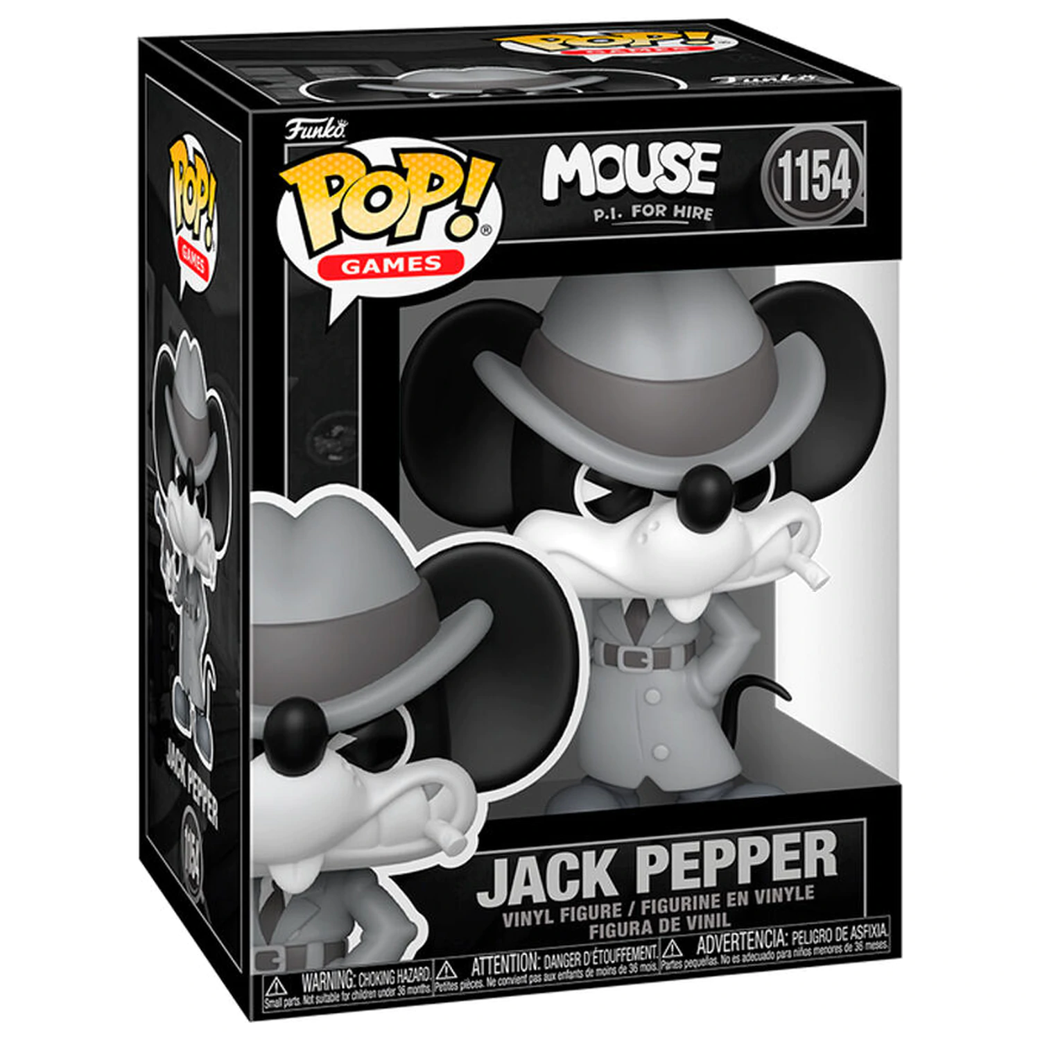 Funko POP Figur Mouse P.I. For Hire Jack Pepper Produktfoto