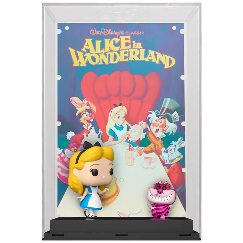 Disney's 100th Anniversary POP! Movie Poster & Figur Alice in Wonderland 9 cm termékfotó