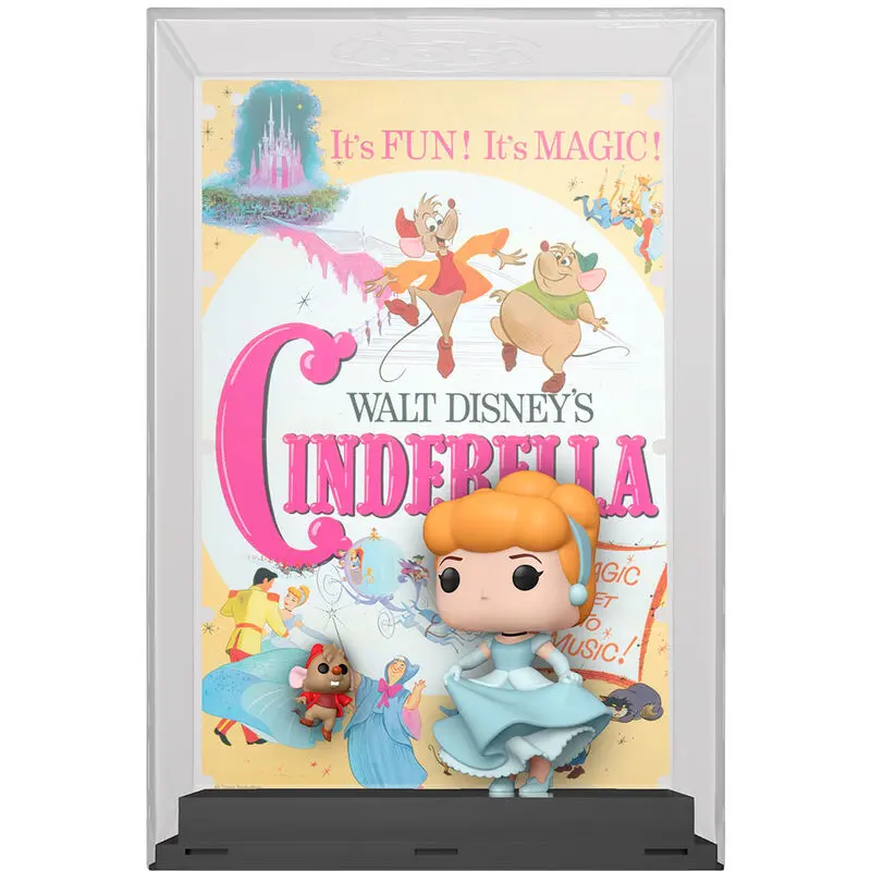 Disney's 100th Anniversary POP! Movie Poster & Figur Cinderella 9 cm termékfotó