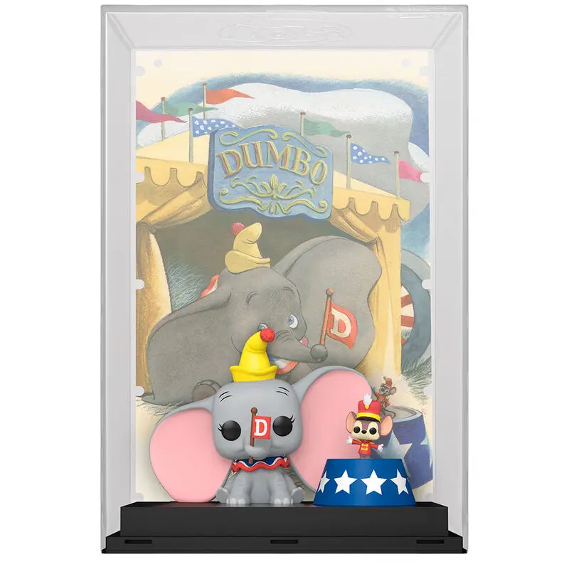 Disney's 100th Anniversary POP! Movie Poster & Figur Dumbo 9 cm Produktfoto