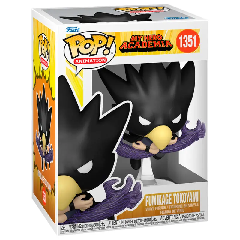 My Hero Academia POP! Animation Vinyl Figur Tokoyami (FA) 9 cm termékfotó