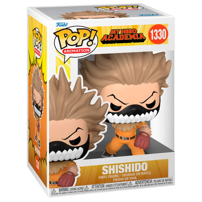 My Hero Academia HLB POP! Animation Vinyl Figur Captain Shishido (Baseball) 9 cm termékfotó