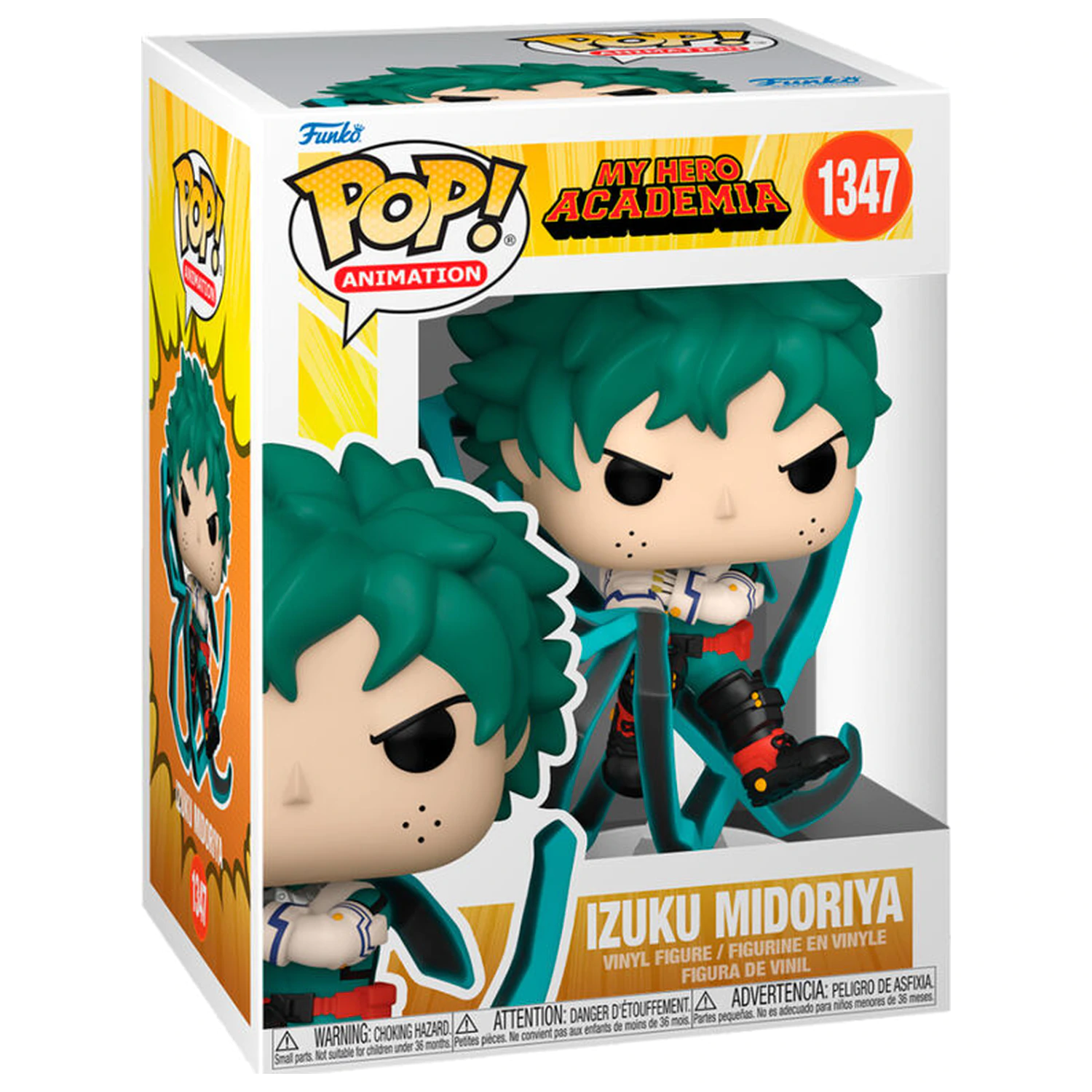 My Hero Academia POP! Animation Vinyl Figur Deku (BKwhip) 9 cm Produktfoto