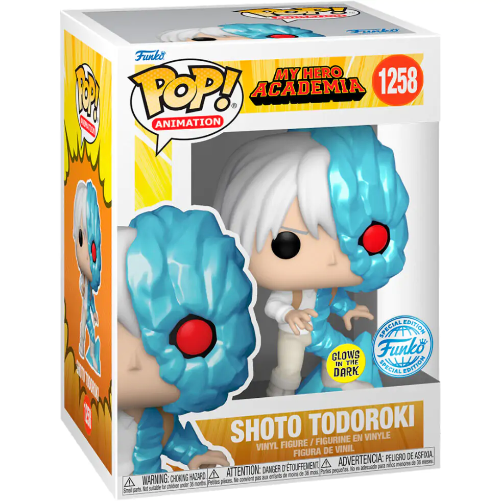 POP Figur My Hero Academia Shoto Todoroki Exclusive Produktfoto