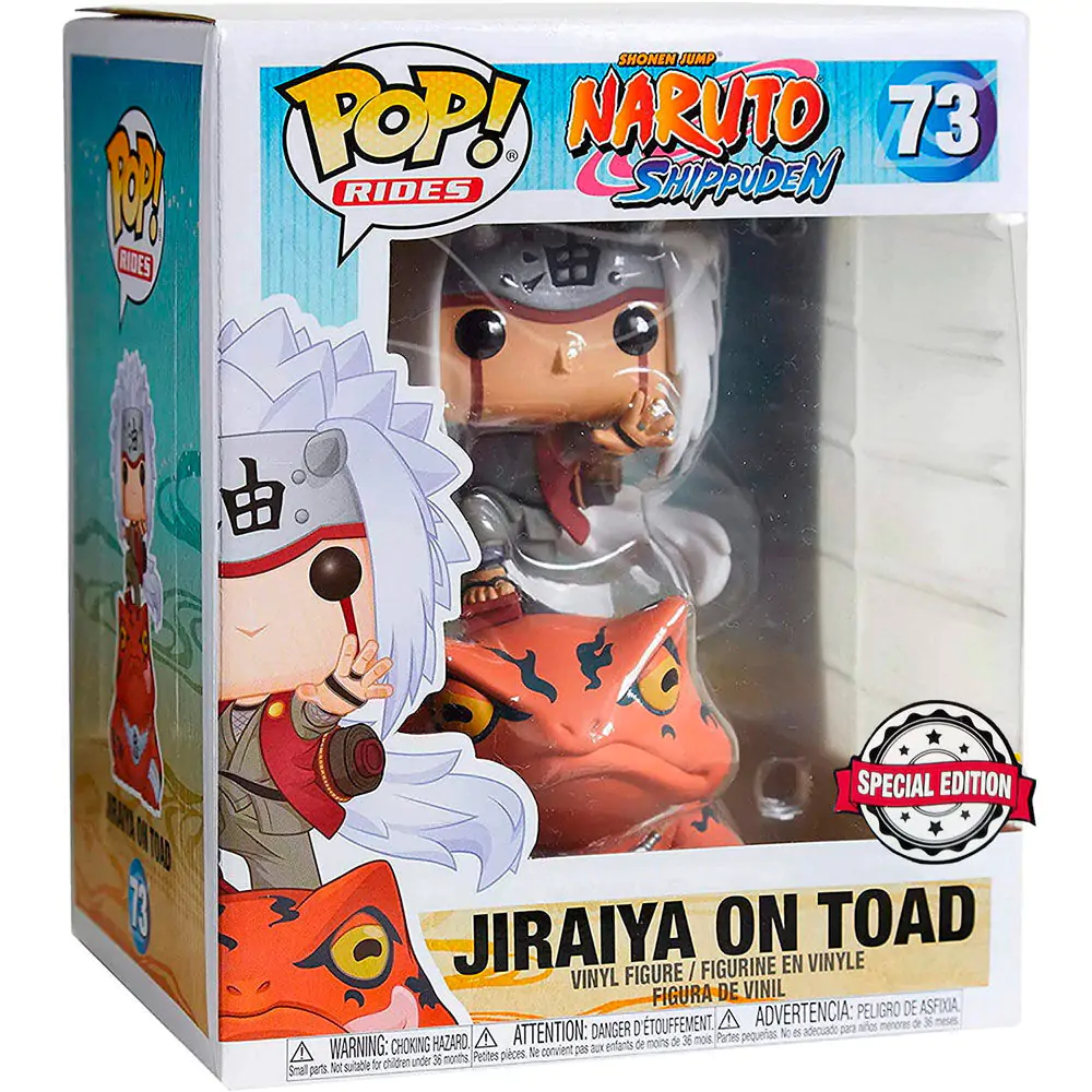 POP Figur Naruto Shippuden Jiraiya on Toad Exclusive termékfotó