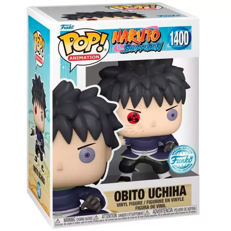 Funko POP Figur Naruto Shippuden Obito Uchiha Exclusive Produktfoto