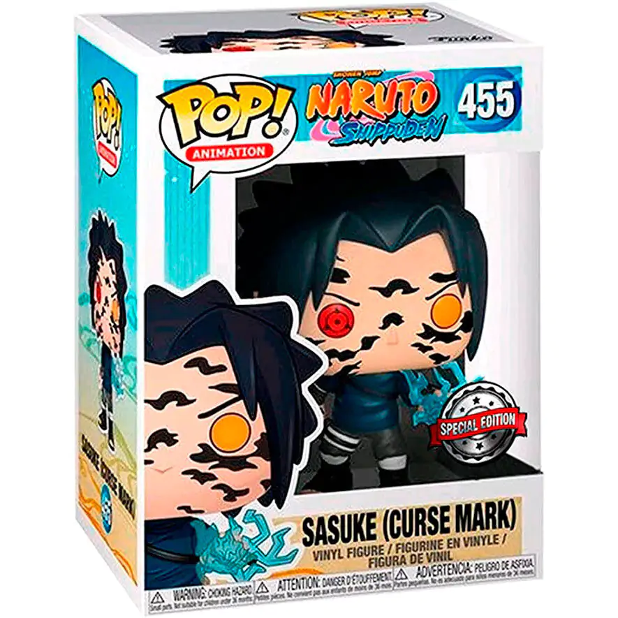 Funko POP Figur Naruto Shippuden Sasuke Curse Mark Exclusive termékfotó