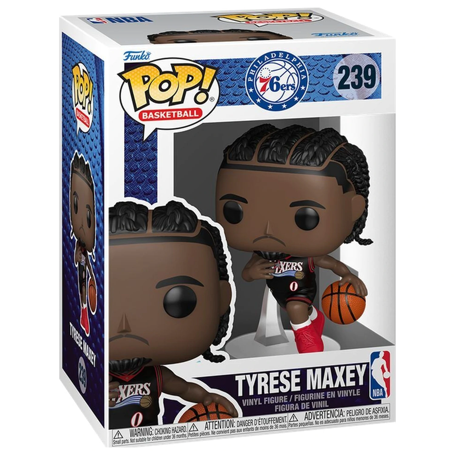 Funko POP Figur NBA Philadelphia Tyrese Maxey Produktfoto