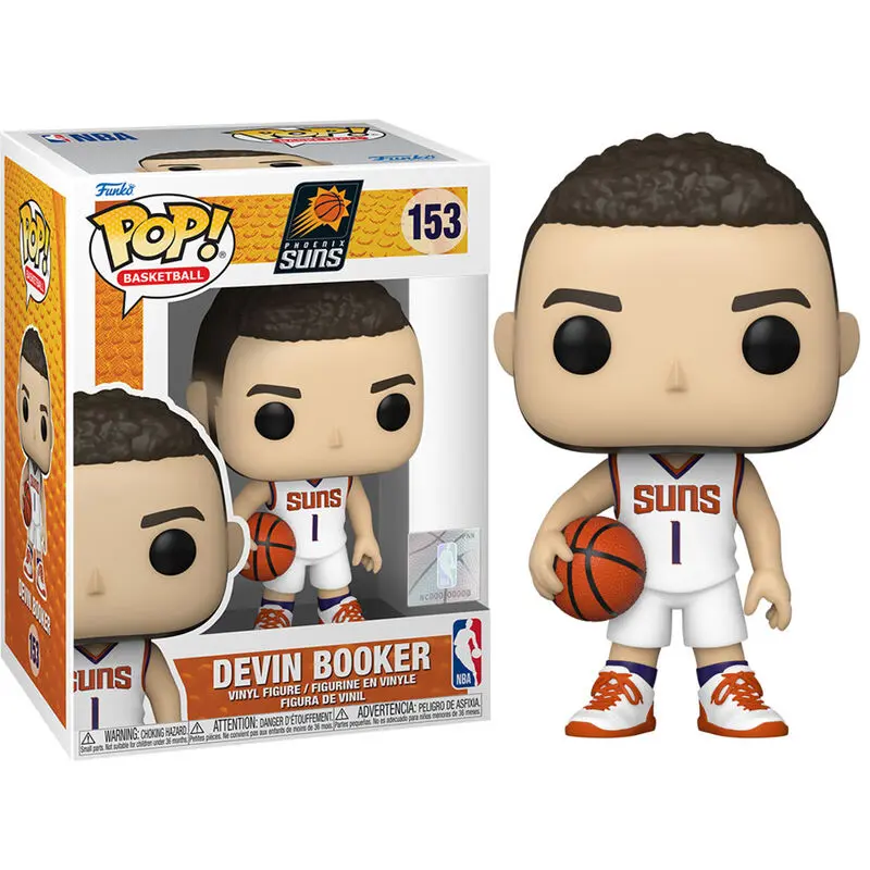 NBA POP! Sports Vinyl Figur Devin Booker (Suns) 9 cm termékfotó