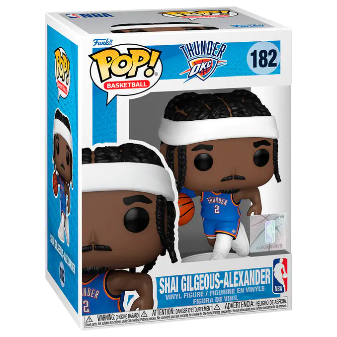 Funko POP Figur NBA Thunder OKC Shai Gilgeous Alexander termékfotó