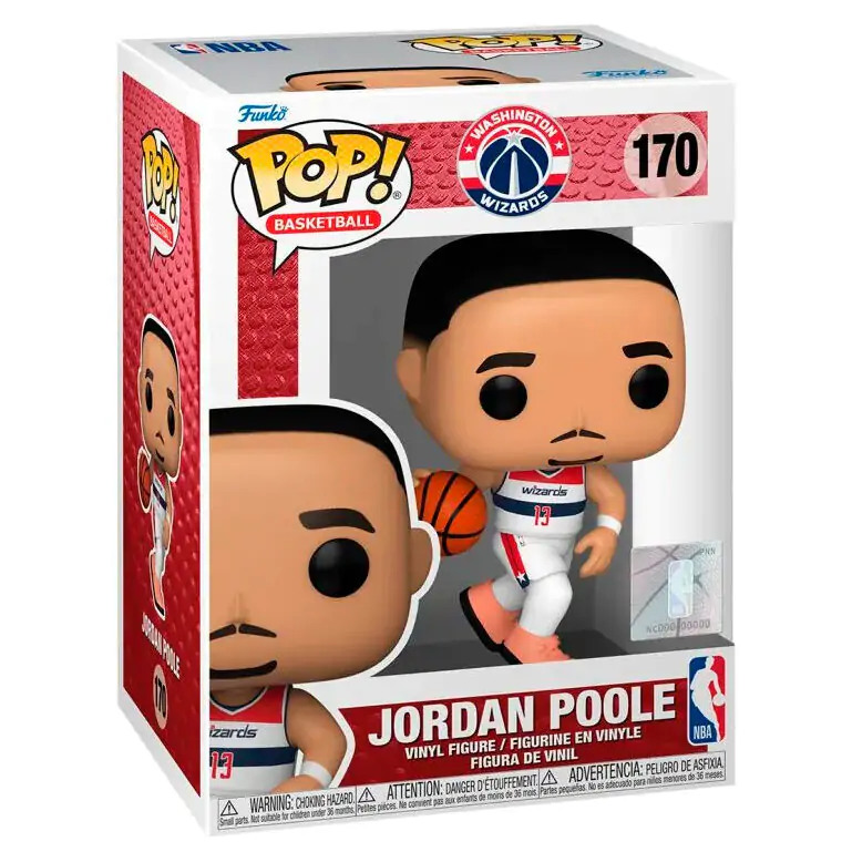 POP Figur NBA Washington Wizard Jordan Poole termékfotó