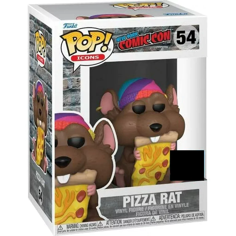 POP Figur New York Comiccon Pizza Rat Exclusive Produktfoto