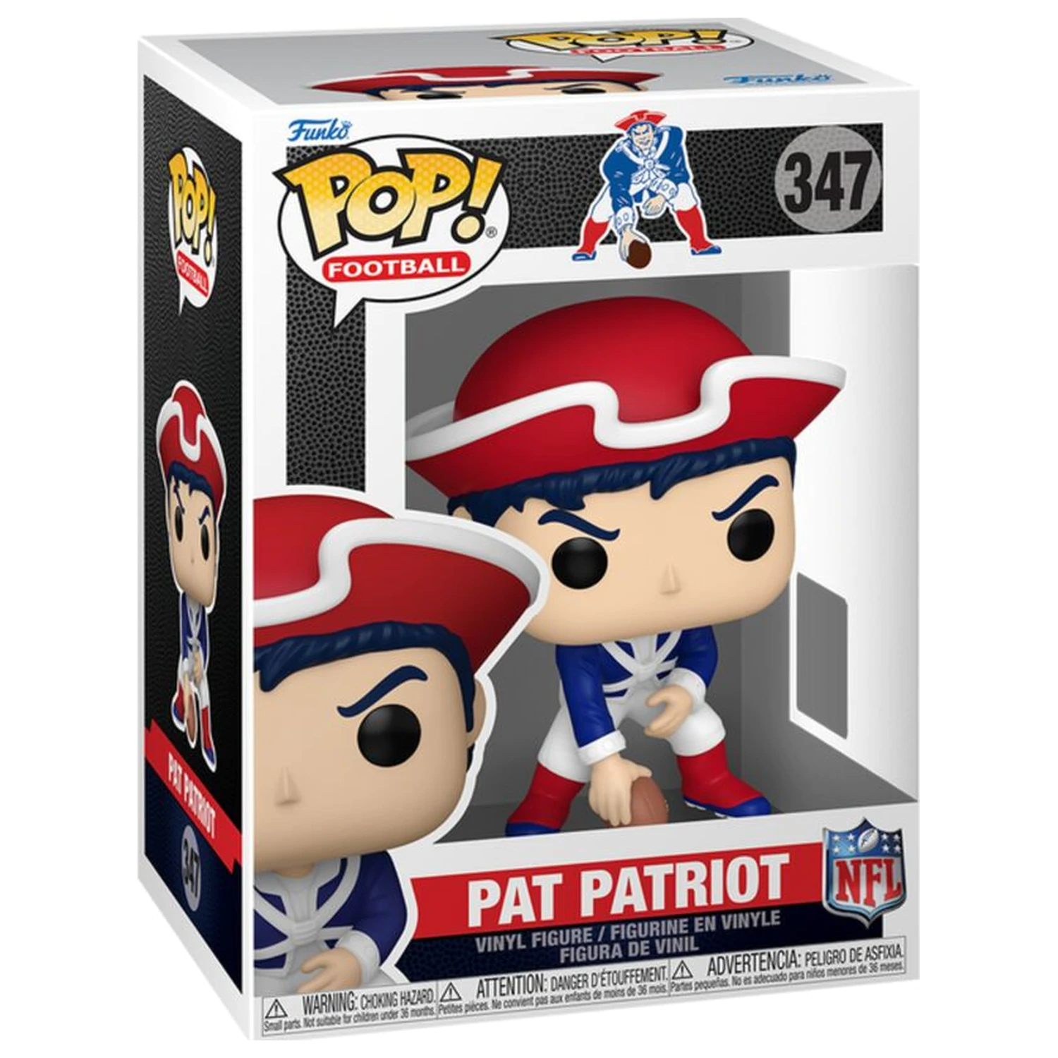Funko POP Figur NFL Pat Patriot Produktfoto