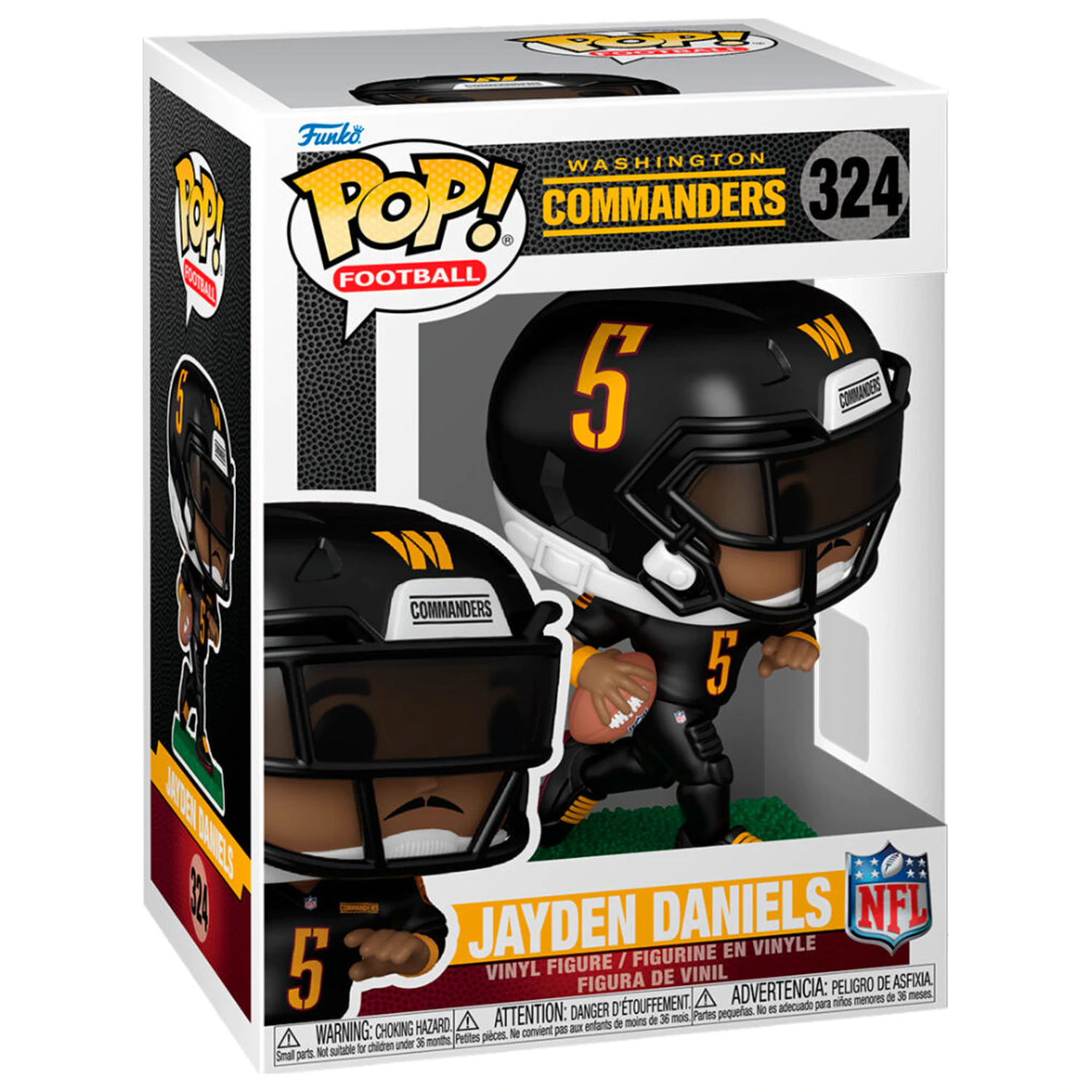 Funko POP Figur NFL Washington Commanders Jayden Daniels Produktfoto