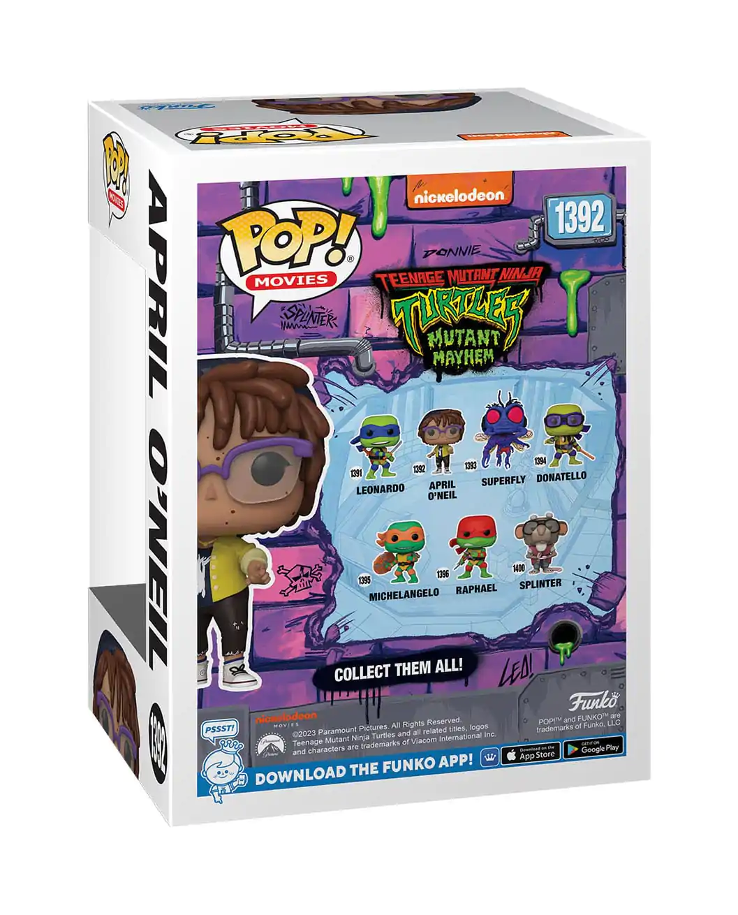 POP Figur Ninja Turtles April Oneil Produktfoto