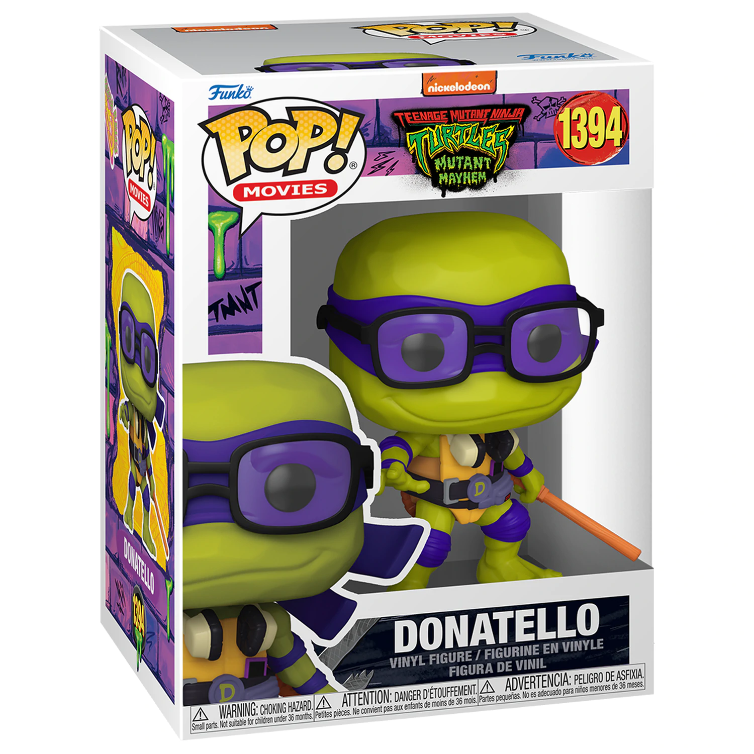 POP Figur Ninja Turtles Donatello Produktfoto