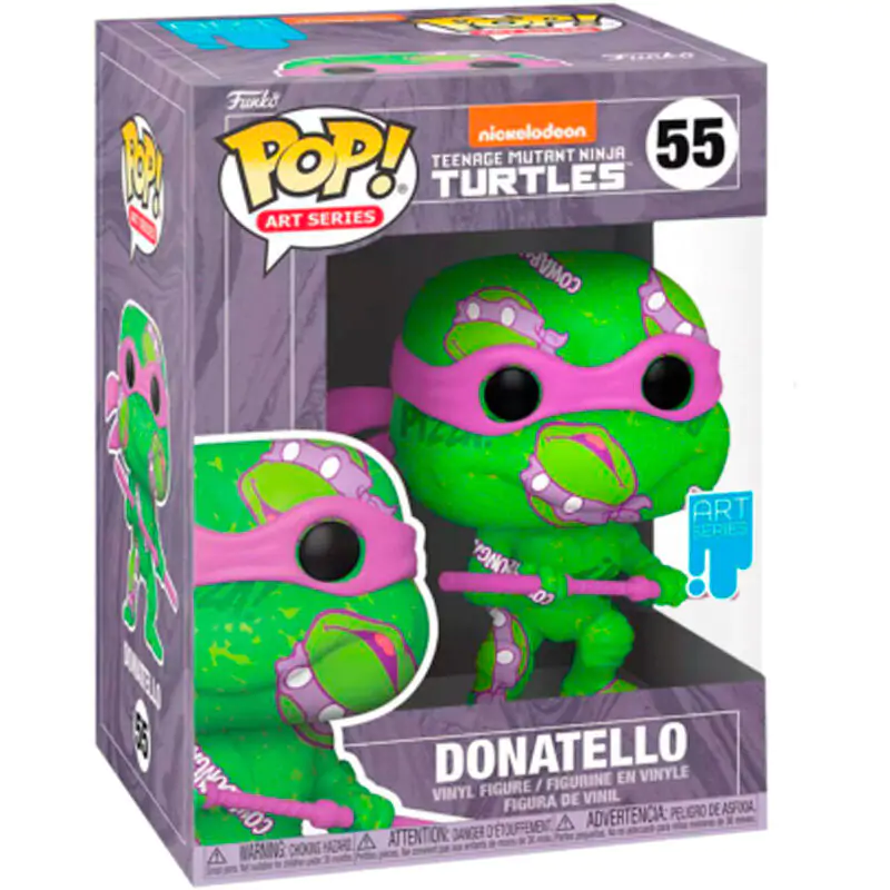 POP Figur Ninja Turtles Donatello Artist + Case Exclusive termékfotó