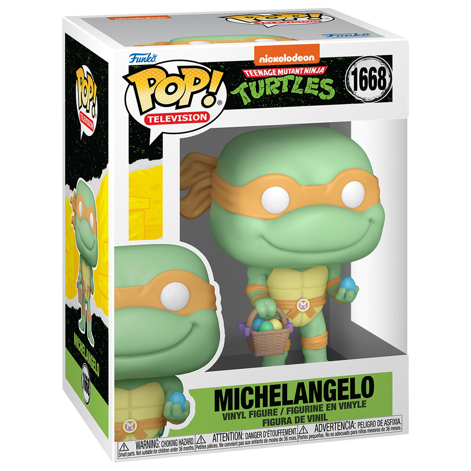 Funko POP Figur Ninja Turtles Michelangelo Easter Egg Produktfoto