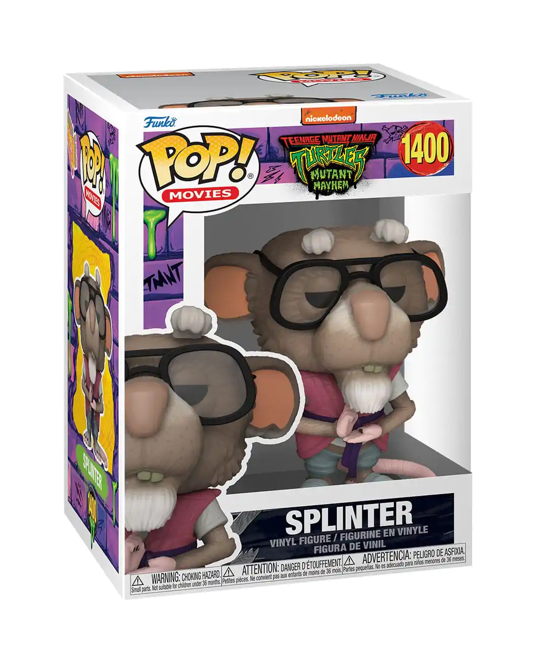 POP Figur Ninja Turtles Splinter Produktfoto