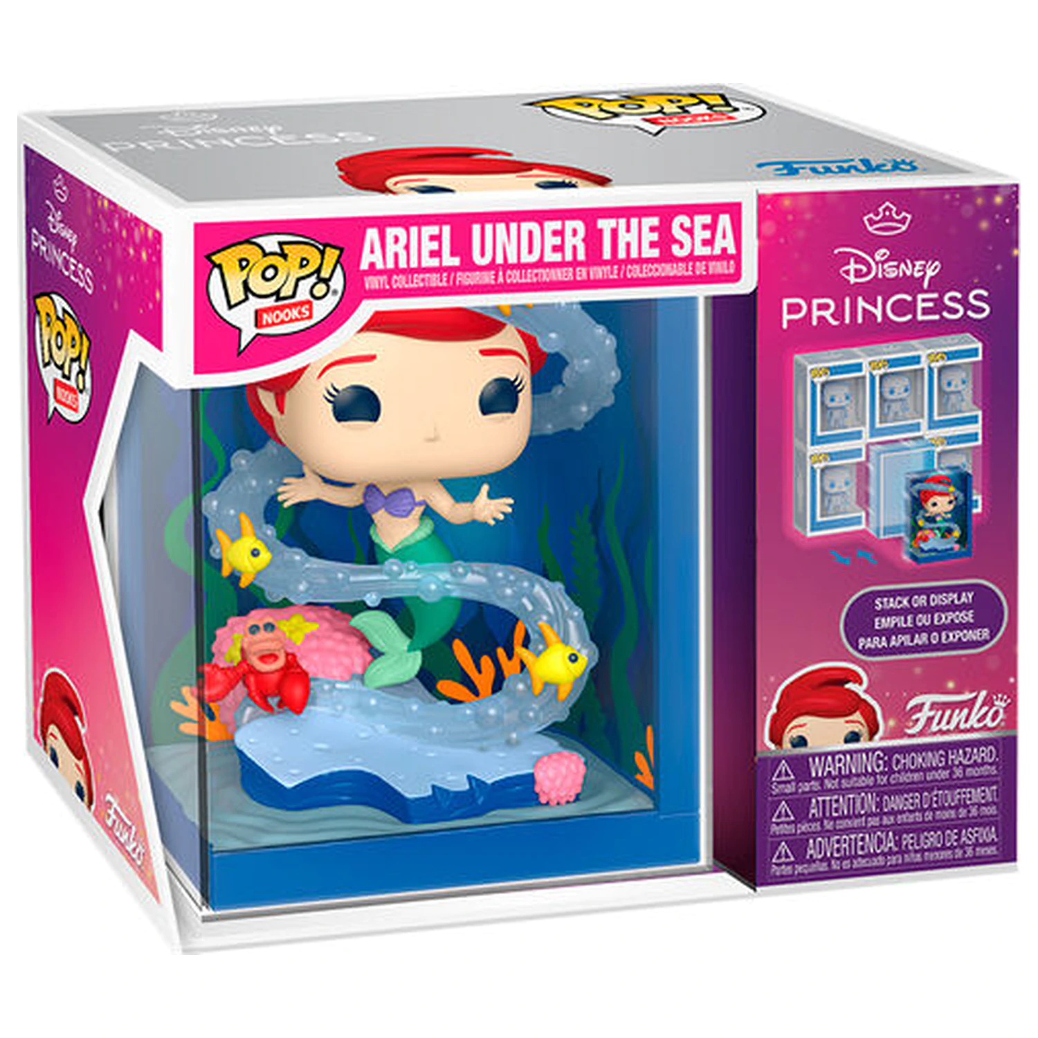 Funko POP Figur Nooks Disney Prinzessin Ariel Under the Sea Produktfoto