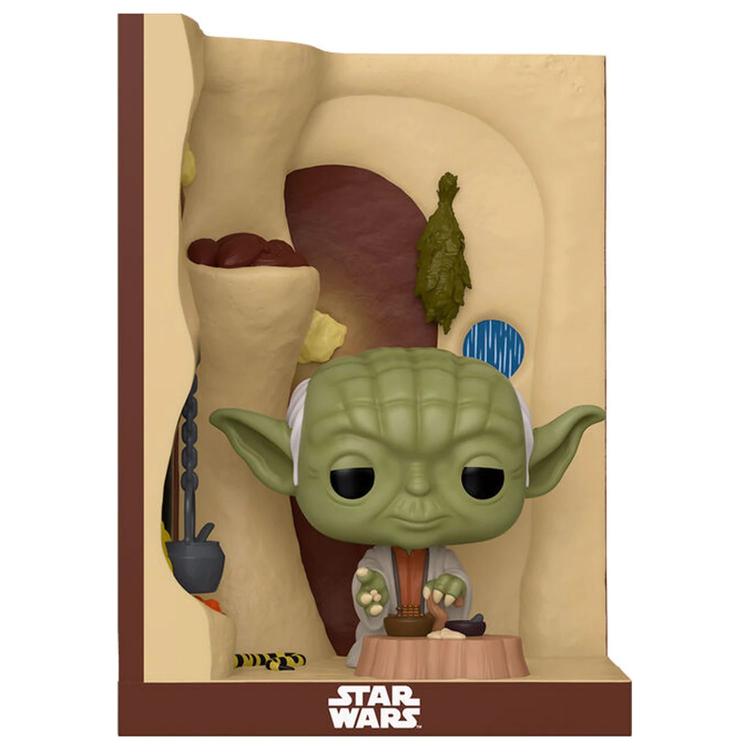 Funko POP Figur Nooks Star Wars Yoda in His Hut Produktfoto