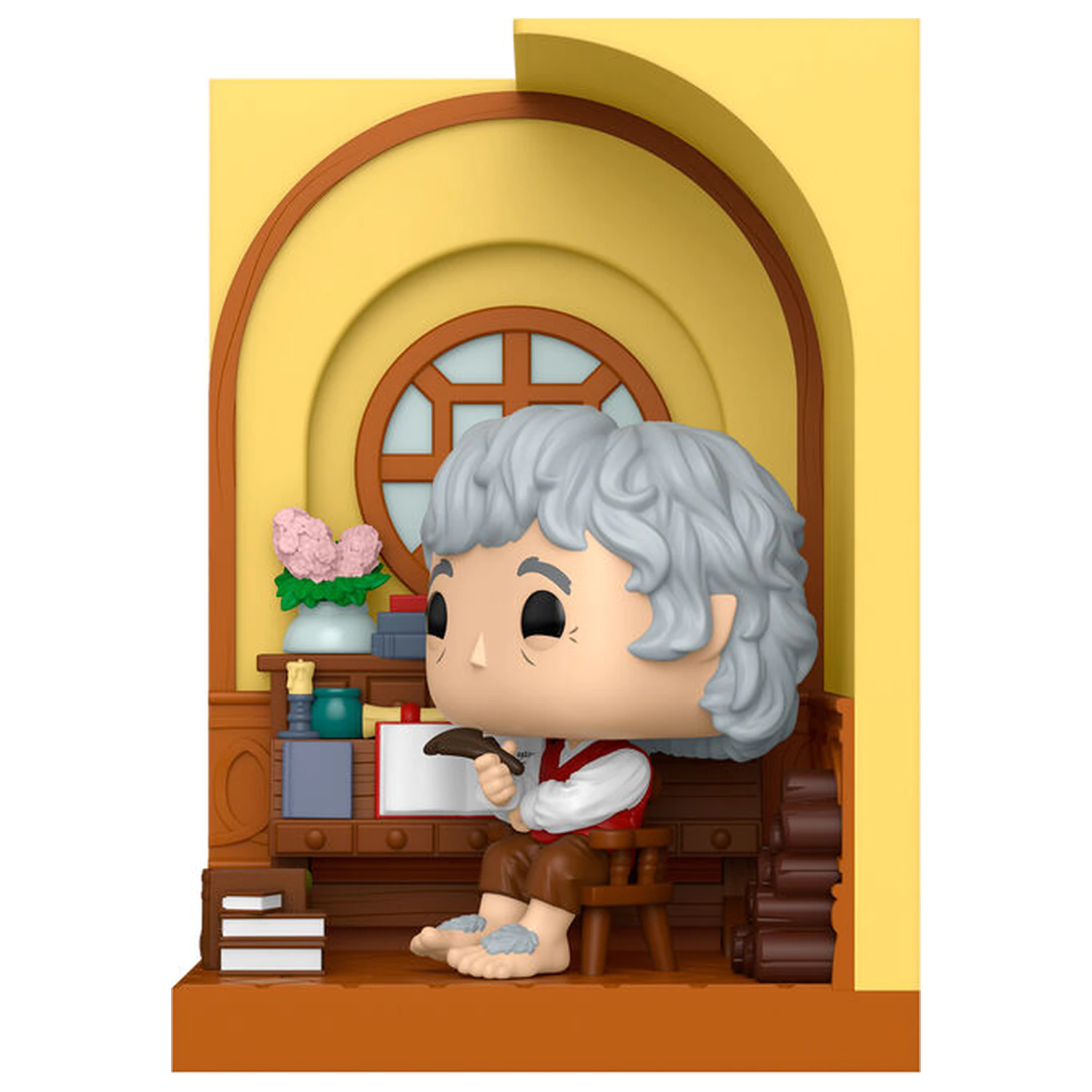 Funko POP Figur Nooks The Lord Of The Rings Bilbo Baggins in Bag-End Produktfoto