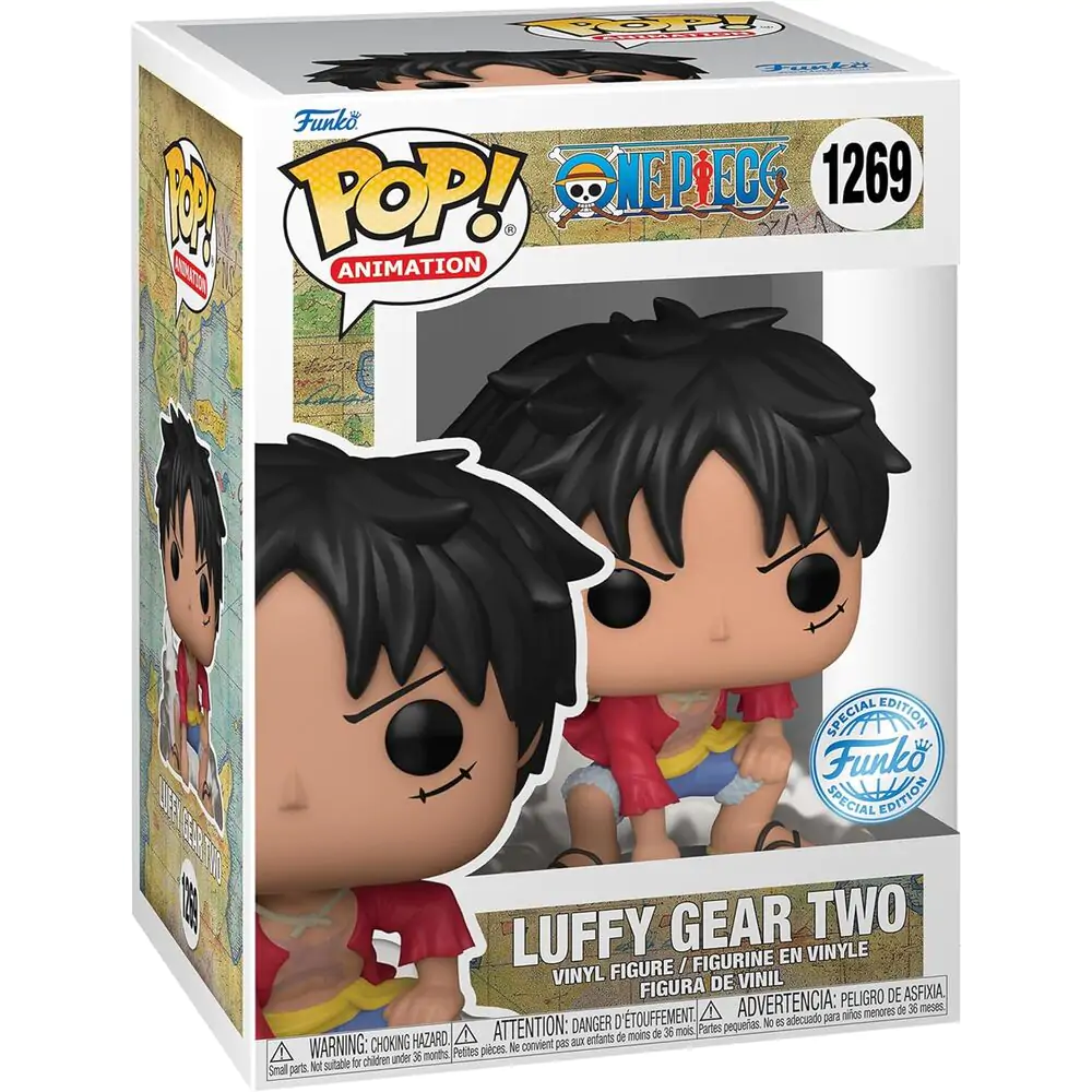 Funko POP Figur One Piece Luffy Gear Two Exclusive Produktfoto