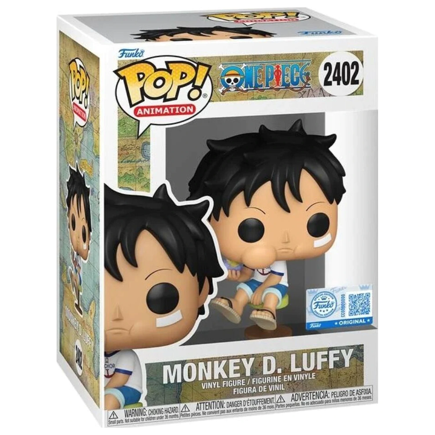 Funko POP Figur One Piece Monkey D. Luffy Exclusive Produktfoto