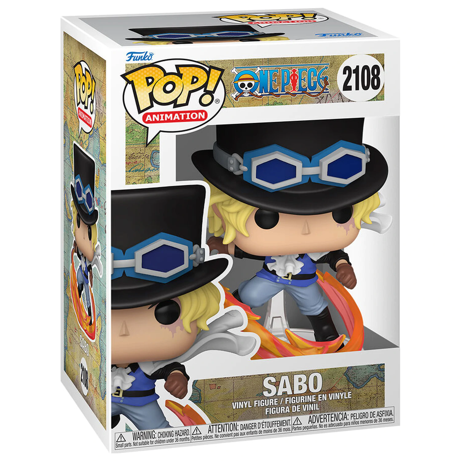 Funko POP Figur One Piece Sabo Produktfoto