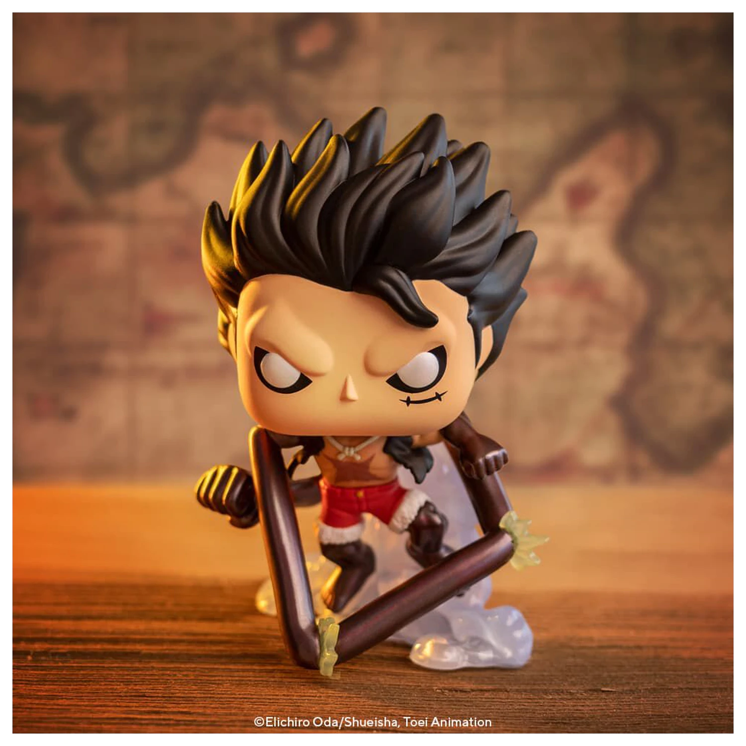 One Piece POP! Animation Vinyl Figur Snake-Man Luffy 9 cm Produktfoto