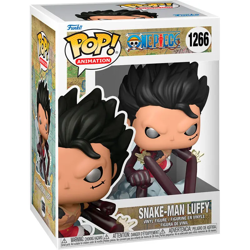 One Piece POP! Animation Vinyl Figur Snake-Man Luffy 9 cm termékfotó