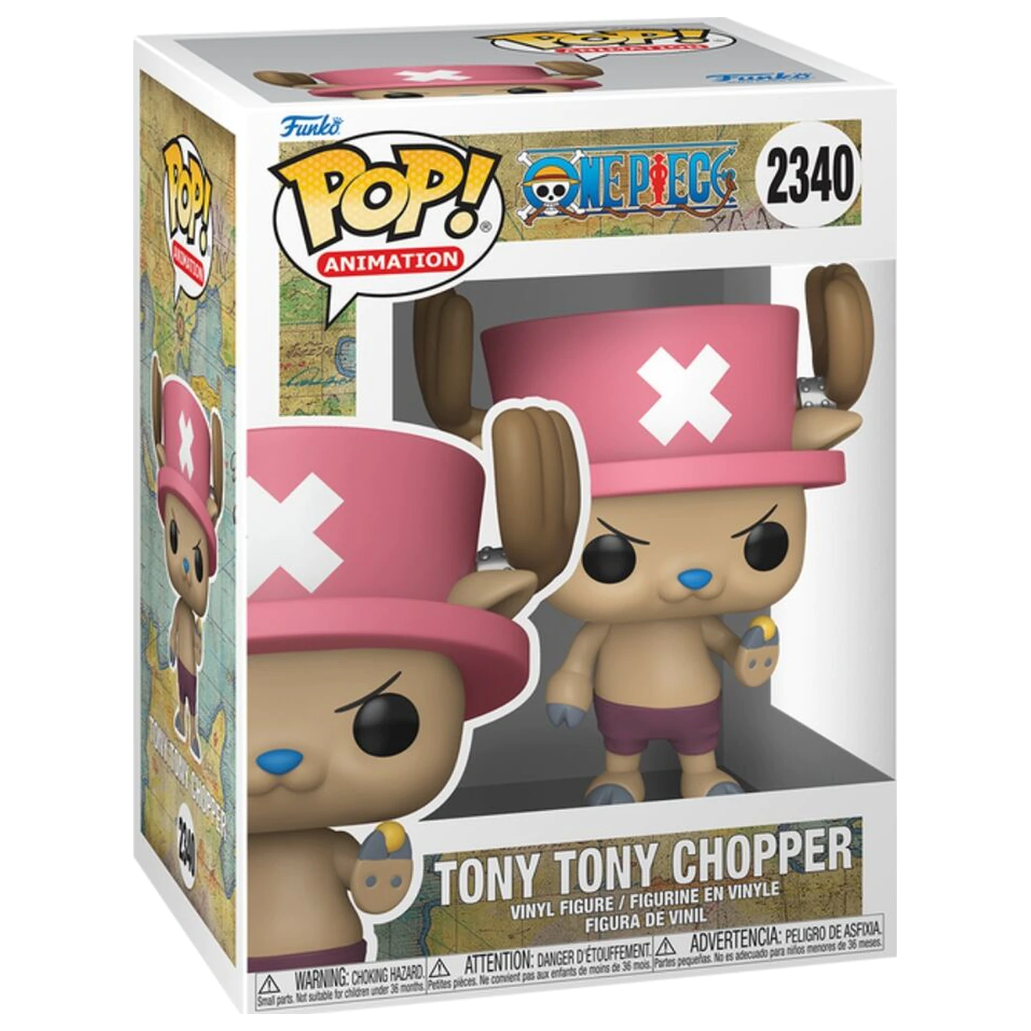Funko POP Figur One Piece Tony Tony Chopper mit Rumble Ball Produktfoto