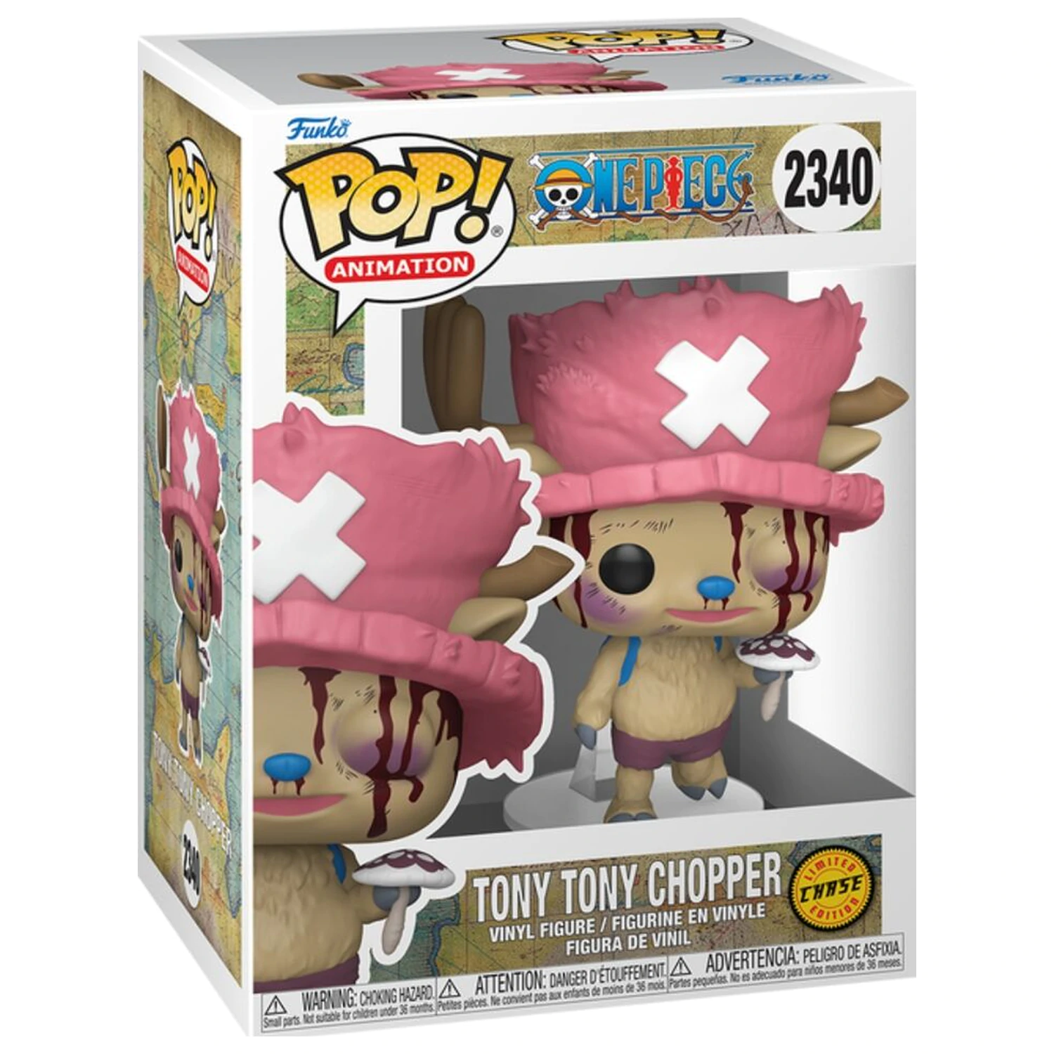 Funko POP Figur One Piece Tony Tony Chopper with Rumble Ball Chase Produktfoto