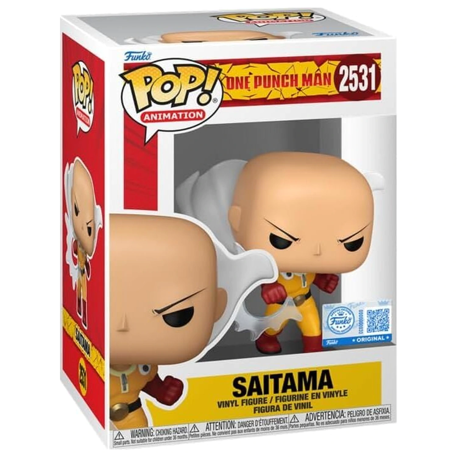 Funko POP Figur One Punch Man Saitama Exklusiv Produktfoto