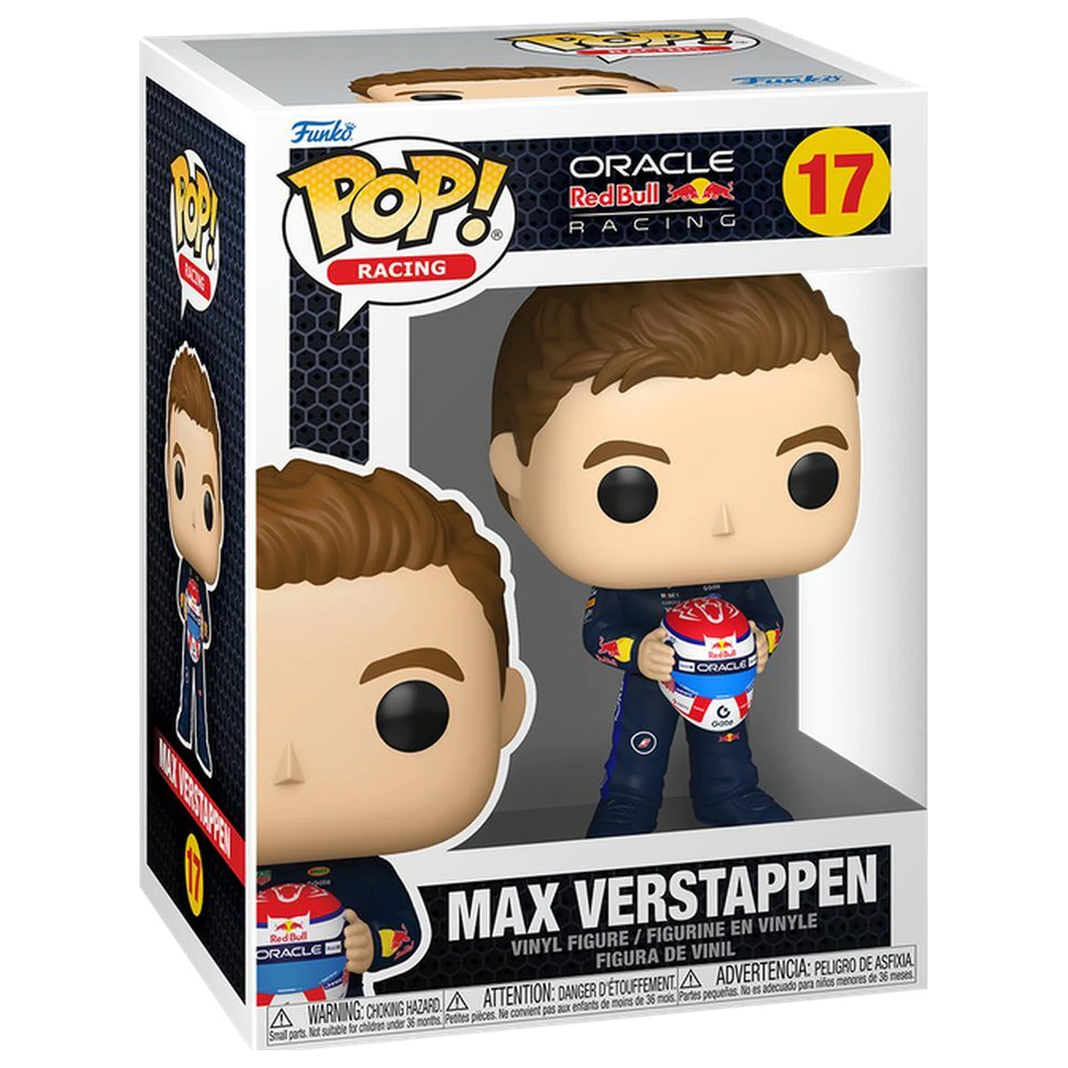 Funko POP Figur Oracle Red Bull Racing Max Verstappen Produktfoto