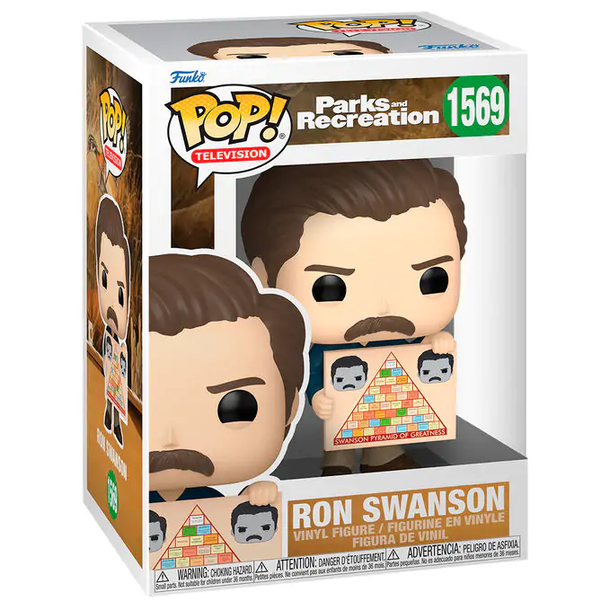 Funko POP Figur Parks and Recreation Ron Swanson termékfotó