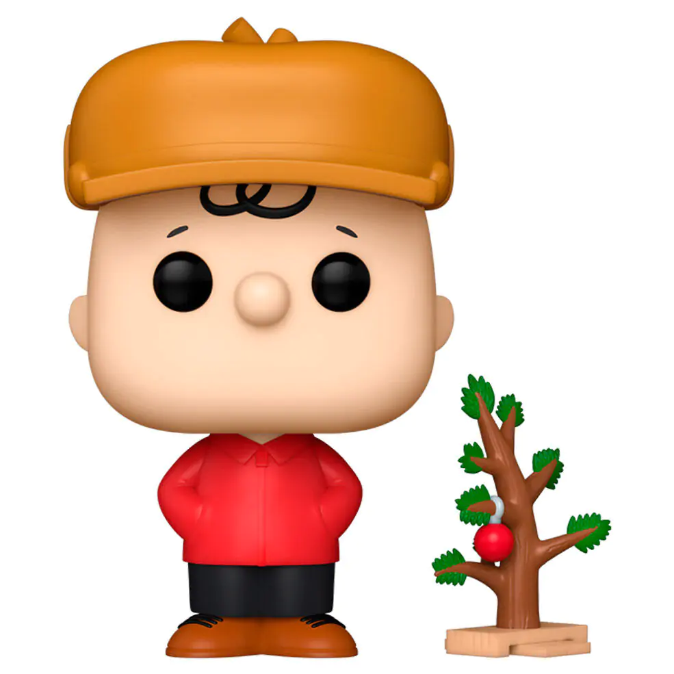 Funko POP Figur Peanuts Charlie Brown with Tree termékfotó