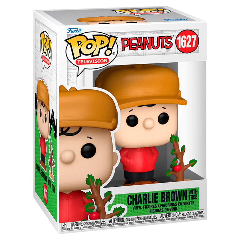 Funko POP Figur Peanuts Charlie Brown with Tree termékfotó