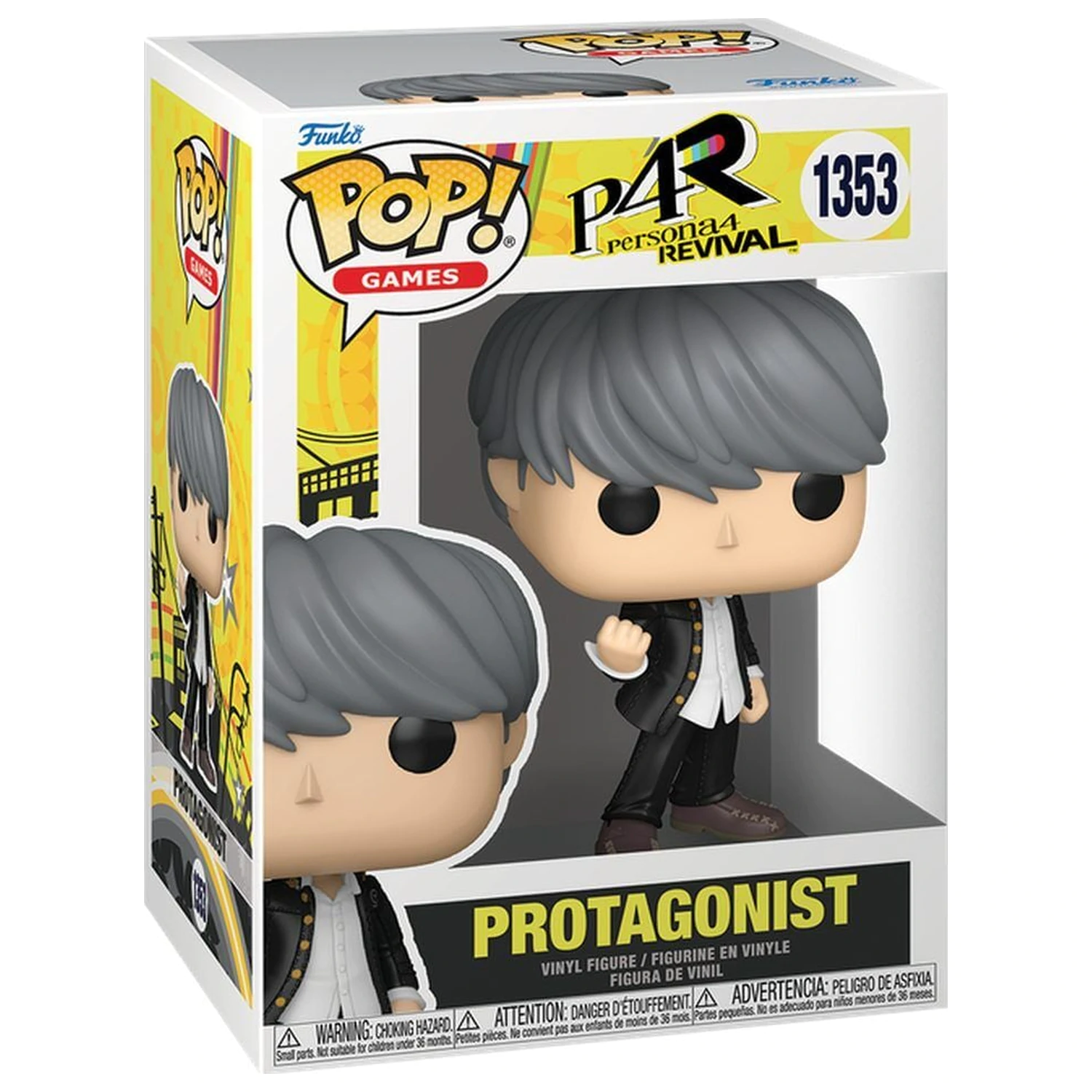 Funko POP Figur Persona 4 Revival Protagonist Produktfoto