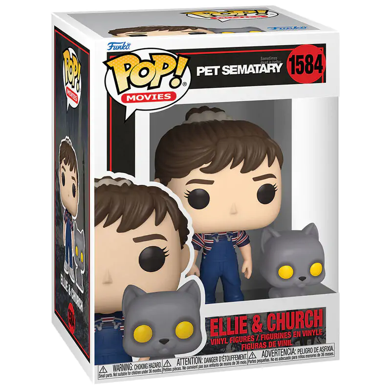 Funko POP Figur Pet Sematary Ellie & Church termékfotó