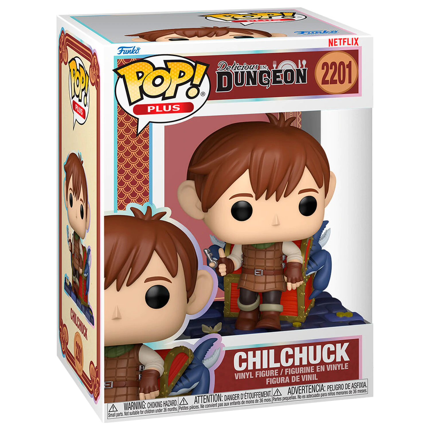 Funko POP Figur Plus Delicious in Dungeon Chilchuck Produktfoto