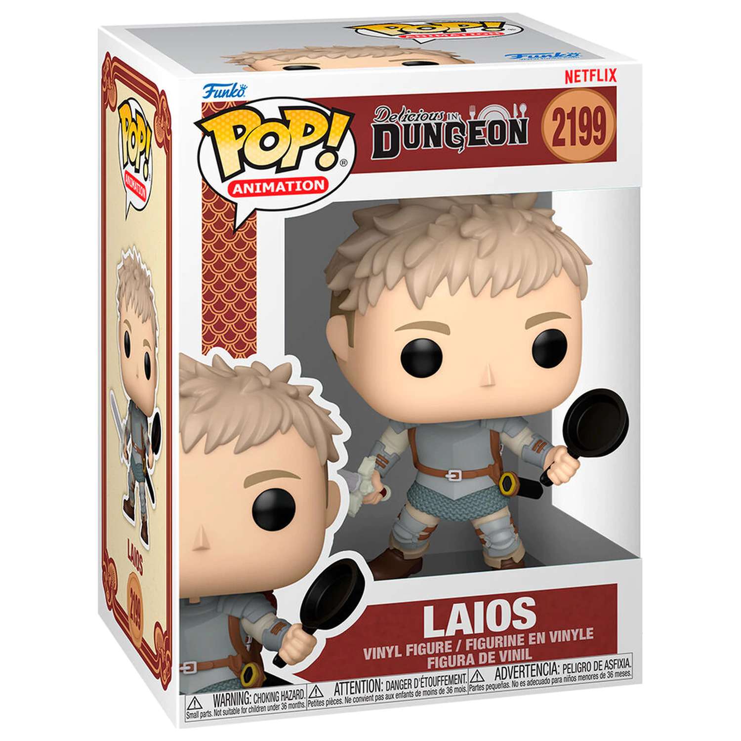Funko POP Figur Plus Delicious in Dungeon Laios Produktfoto
