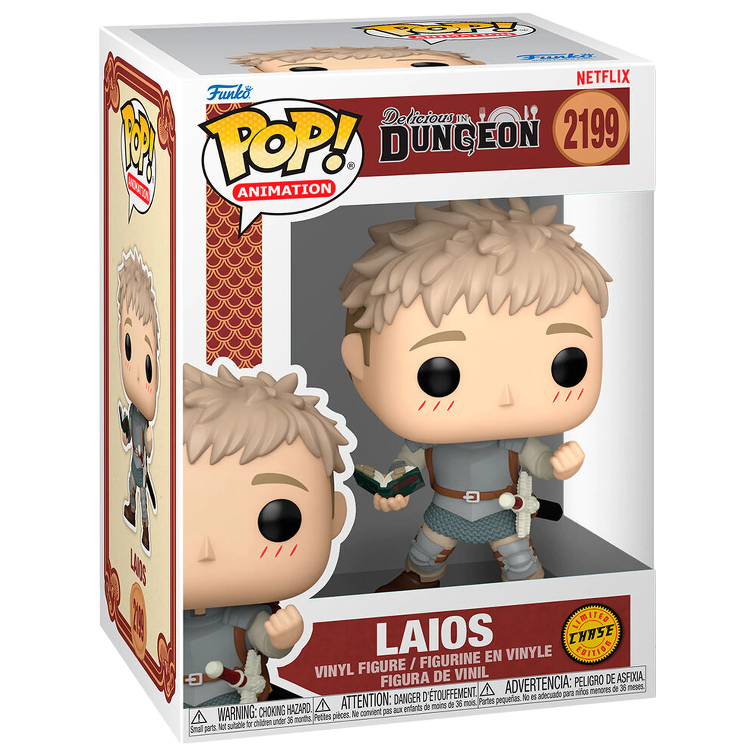 Funko POP Figur Plus Delicious in Dungeon Laios Chase Produktfoto