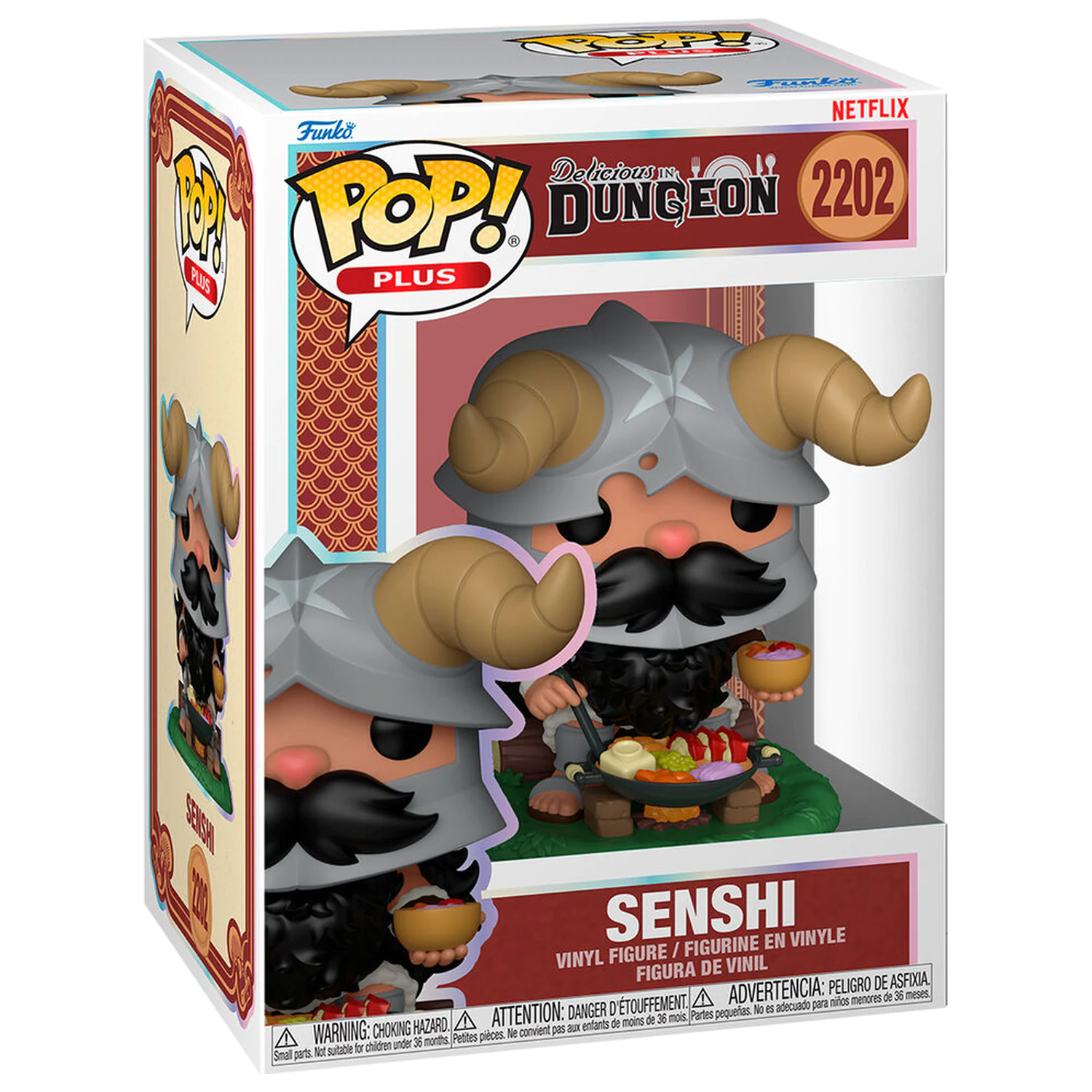 Funko POP Figur Plus Delicious in Dungeon Senshi Produktfoto