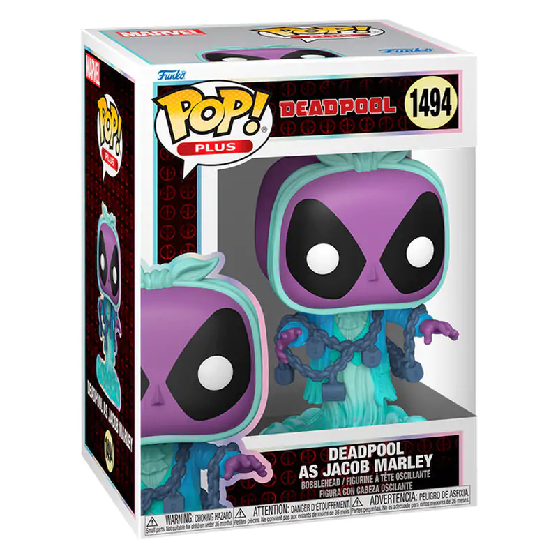 Funko POP! Figur Plus Marvel Deadpool - Deadpool as Jacob Marley Produktfoto