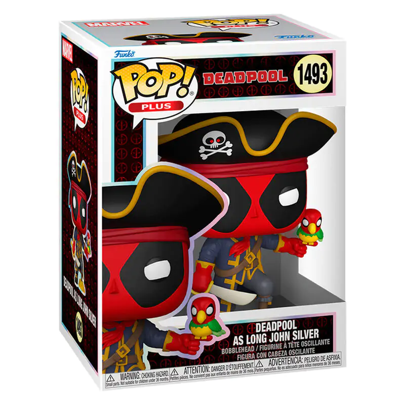 Funko POP Figur Plus Marvel Deadpool - Deadpool als Long John Silver Produktfoto