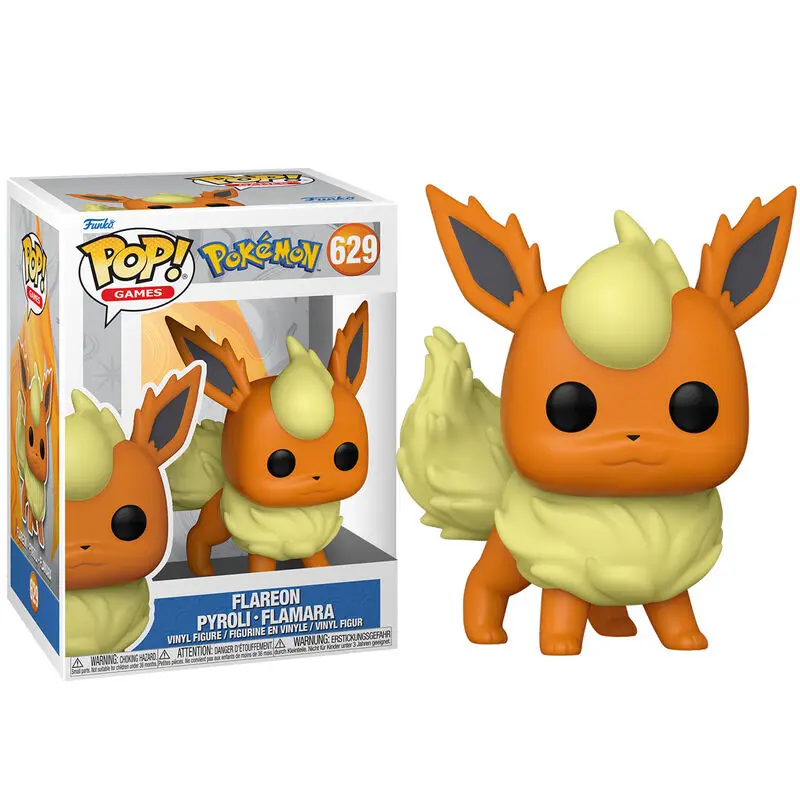 Pokemon POP! Games Vinyl Figur Flareon (EMEA) 9 cm termékfotó